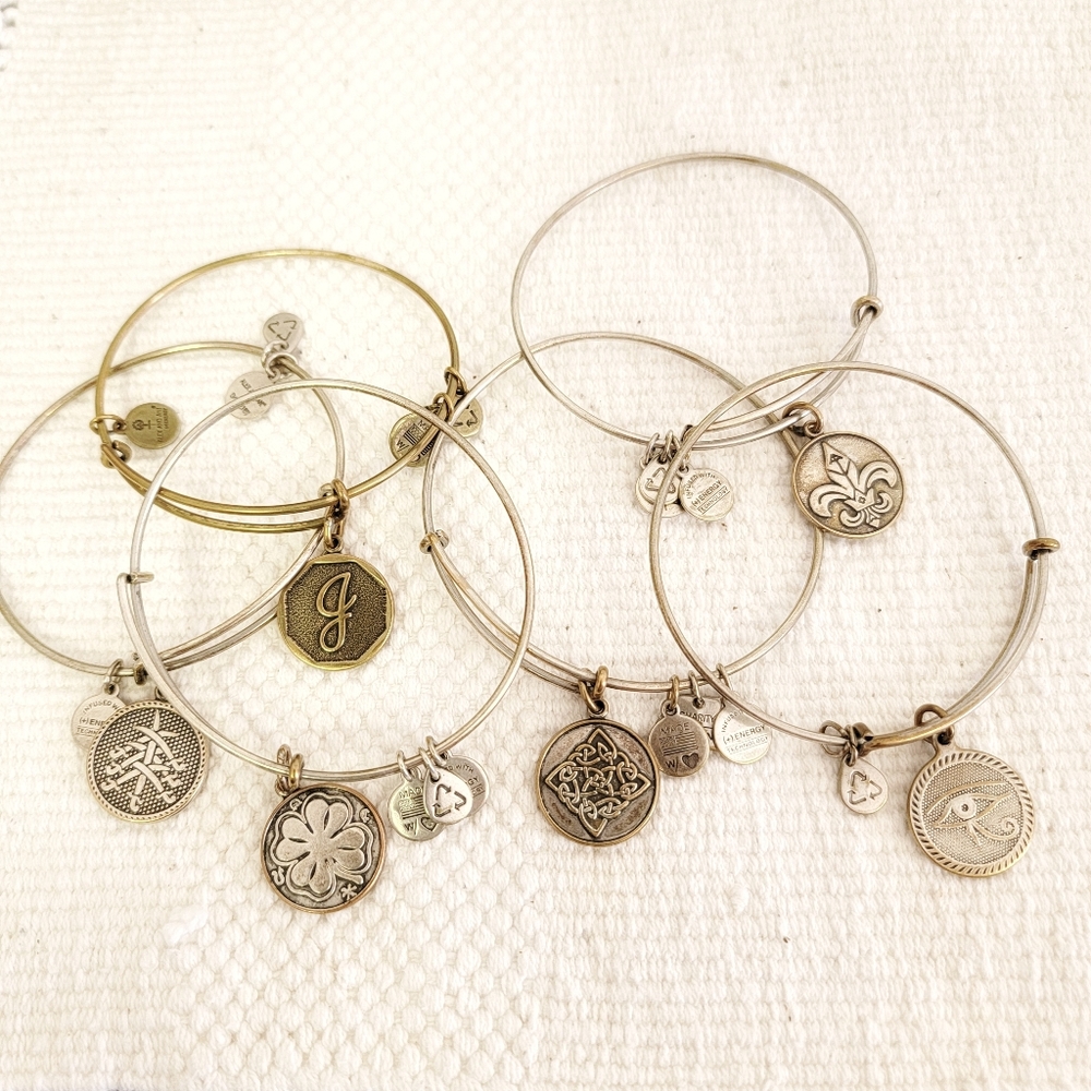 Alex & Ani 18 Bracelet Bundle - Picture 3 of 6